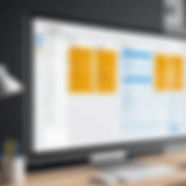Utilizing Kanban for Workflow Management Depiction of Kanban board usage