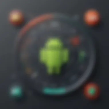 Visualization of top features in Android antivirus apps