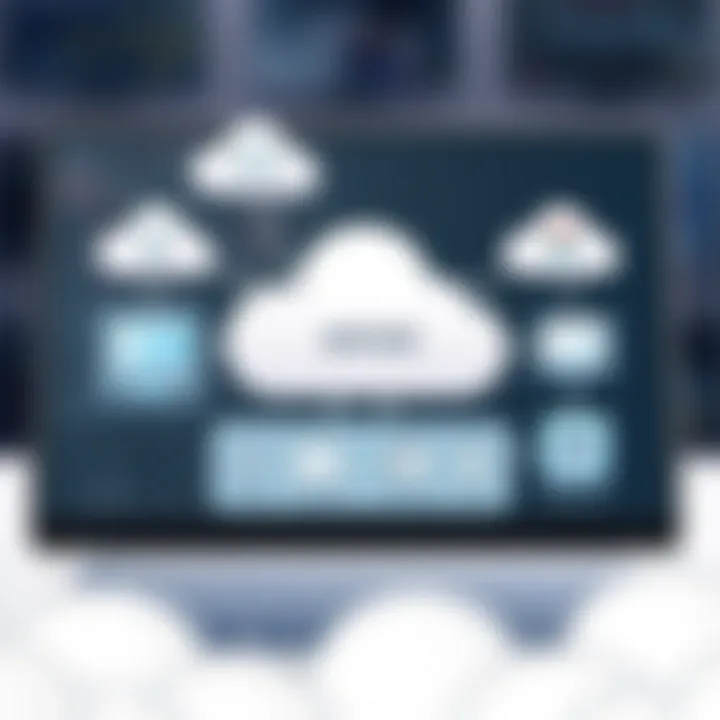 Anthos Architecture Overview Anthos architecture diagram illustrating multi-cloud integration