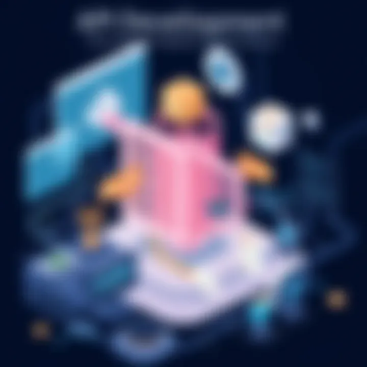 API Development Best Practices Best practices for API development illustrated