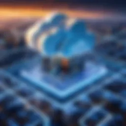 Cloud computing infrastructure supporting AI solutions