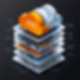 AWS Cloud Print architecture diagram showcasing its components and flow.