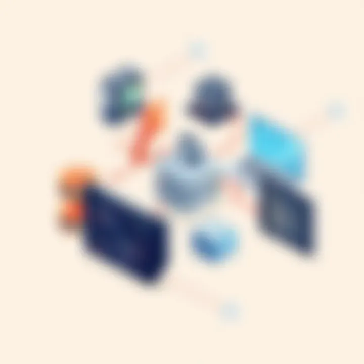 Graphic of Backend Technologies A graphic depicting backend technologies including databases and server frameworks