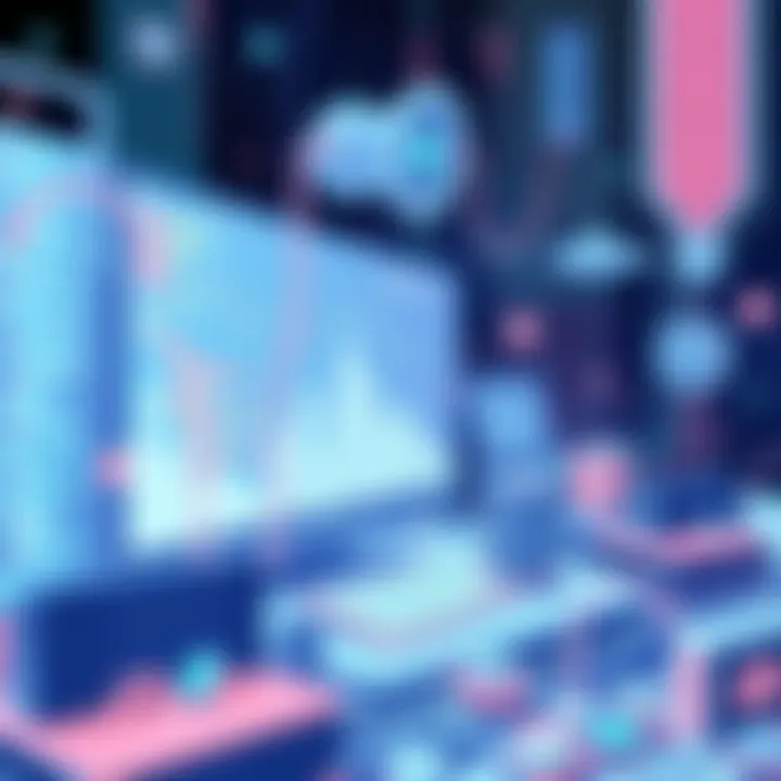 Industries Utilizing Big Data Illustration of industries leveraging Big Data