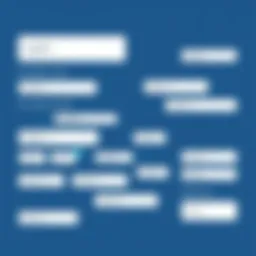 Illustration of various HTML form input types