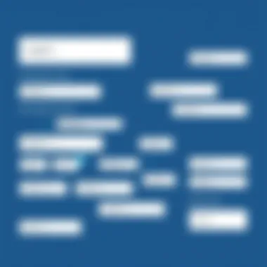 Illustration of various HTML form input types