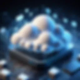 Cloud infrastructure representing scalability in software development