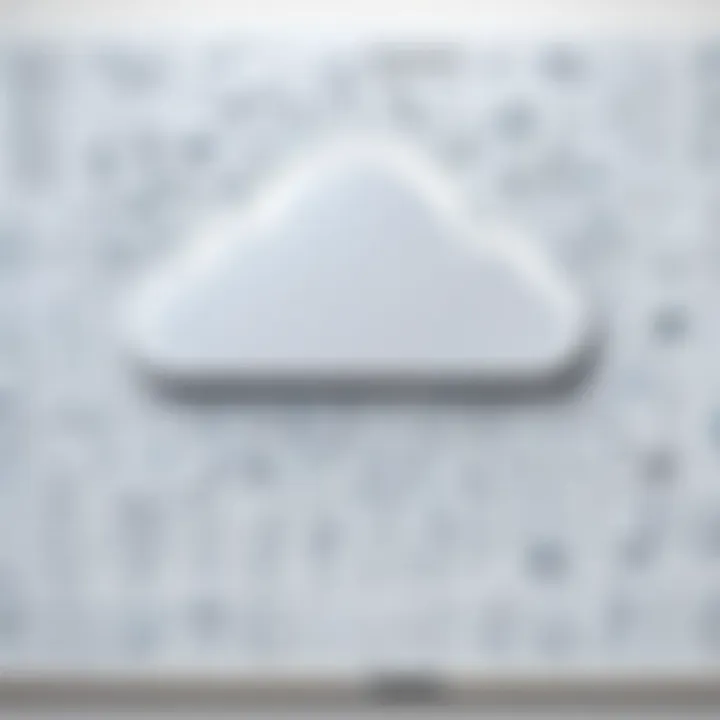Skills required for cloud computing professionals displayed on a whiteboard