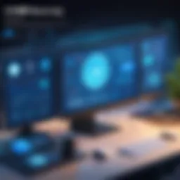 Illustration showcasing CMDB concepts