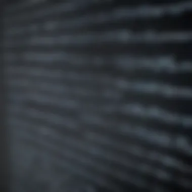 Python Code Display Python code snippets on abstract digital screen