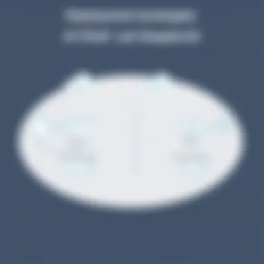 Diagram comparing the deployment strategies of Chef and Puppet.