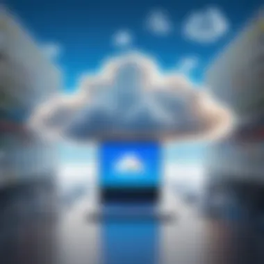 Optimizing Resources in Cloud Environments Illustration of optimizing resources in cloud environments