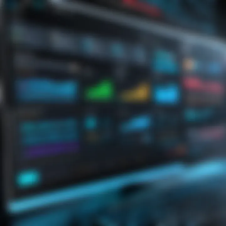Visual representation of Coverity's analytics dashboard showcasing code quality metrics