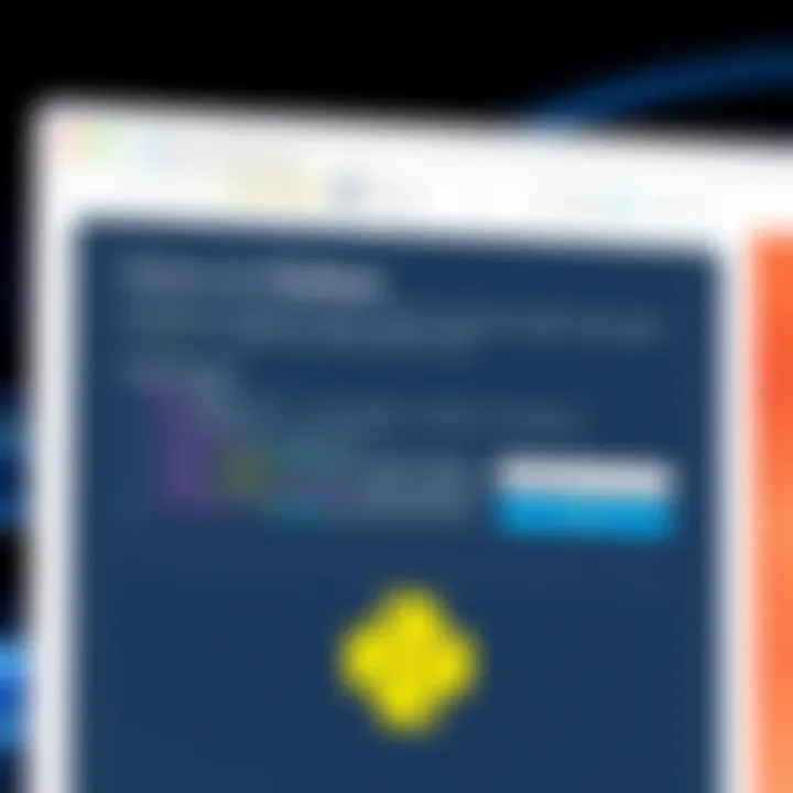 User interface of Python download page