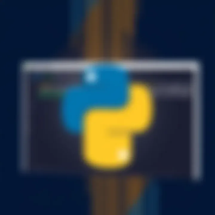 Installation screen of Python