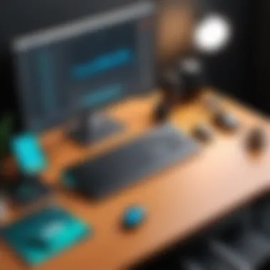 A set of essential tools for CUDA development displayed on a workspace