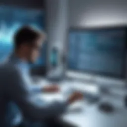 Illustration depicting secure coding practices