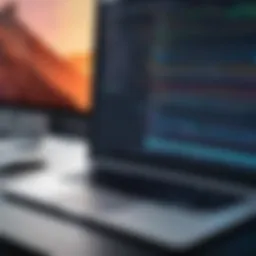 Conceptual visualization of Continuous Integration in software development