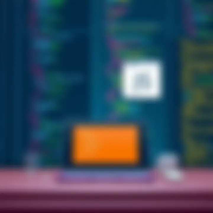 Visual representation of integrating CSS and JavaScript with HTML forms for enhanced functionality