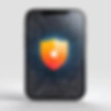 Data security shield for iPhone iMessage