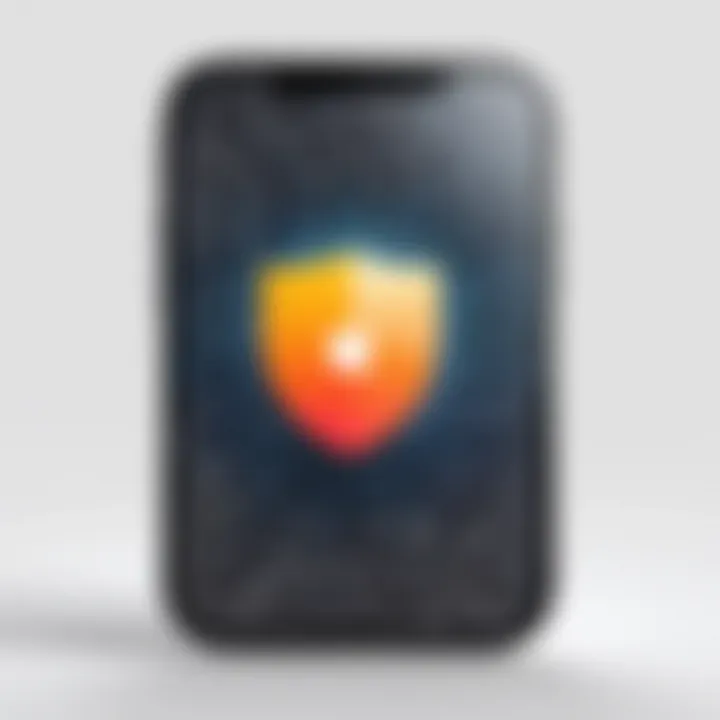 Data security shield for iPhone iMessage