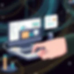 Dataiku interface showcasing machine learning model creation