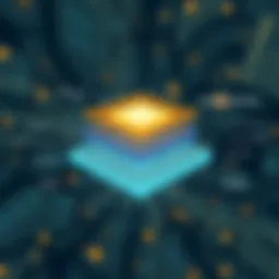 Diagram illustrating the layers of a deep learning architecture