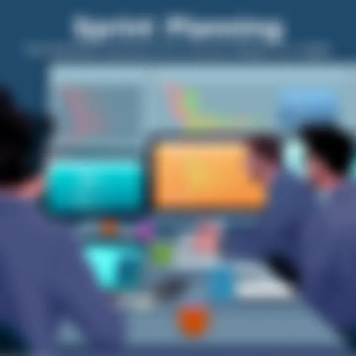 Sprint Planning Collaboration Collaboration during a sprint planning session