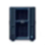 Front view of the Dell PowerEdge R730xd server showcasing its robust design