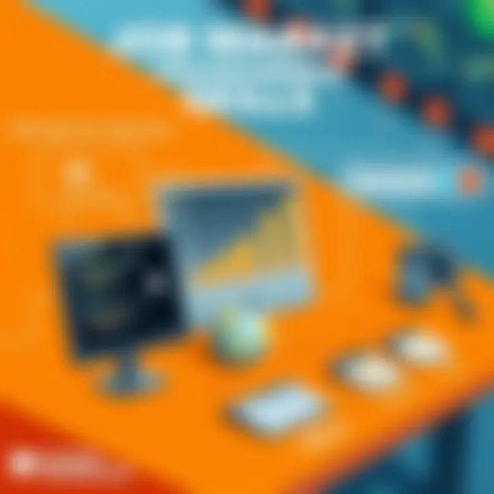 A job market analysis graphic showing demand for programming skills