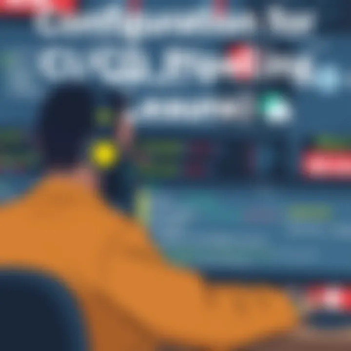 Developer working on CI/CD pipeline configuration