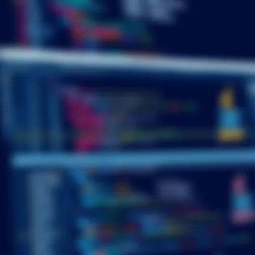 A modern IDE interface showcasing code editing features