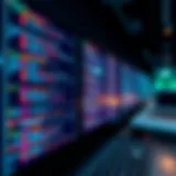 Programming Code Visualization Conceptual image of programming code on a digital screen