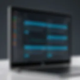A sleek interface of a productivity tool for Windows showcasing task management features