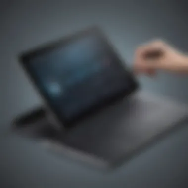 User experience enhancement in Dell Surface tablet