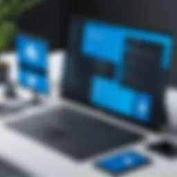 Visual representation of accessibility tools in Azure