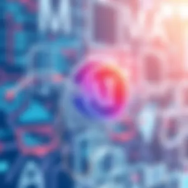 Visual representation of AI algorithms