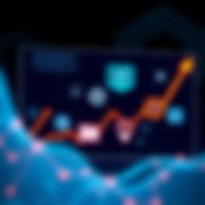 Graph showcasing machine learning applications