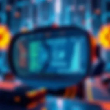 Future AR Trends Future trends in augmented reality technology illustrated through dynamic graphics.