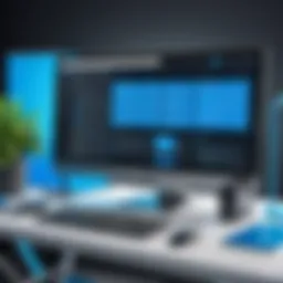 Overview of Azure Developer Desktop Interface
