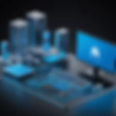 Model Deployment in Azure Machine Learning Illustration of model deployment within Azure ecosystem