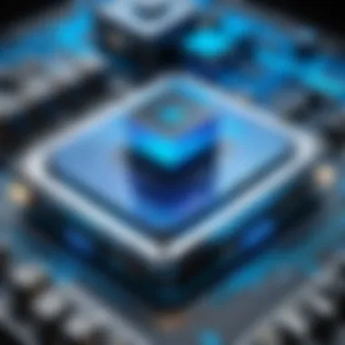 Architecture of Azure Quantum Illustration depicting the Azure Quantum platform architecture