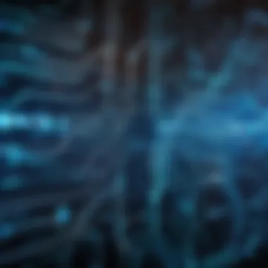 Visual representation of machine learning algorithms in a business context