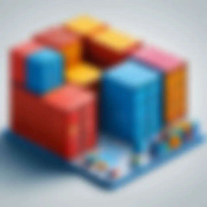 Diagram illustrating container orchestration tools