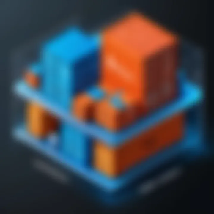 Infographic showcasing the benefits of using application containers in software development