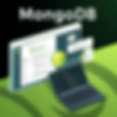 User interface of MongoDB GUI tool showcasing features