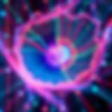 A digital artwork created using JavaScript, showcasing vibrant colors and intricate patterns.