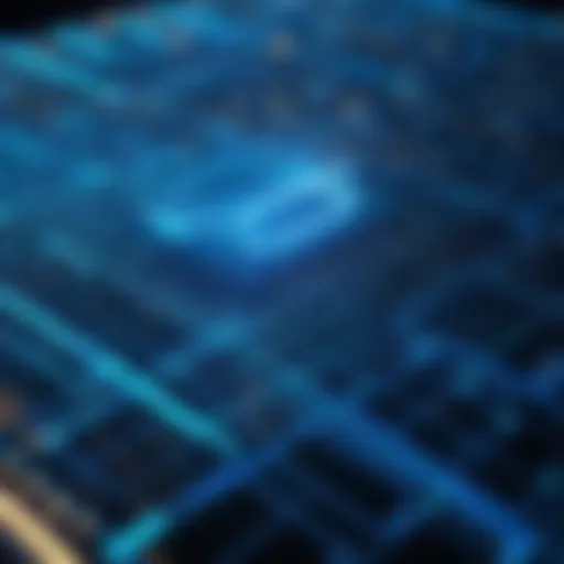 Visual representation of memory data grid architecture