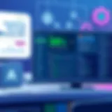 No Code AI Tools in Action Visual representation of no code AI tools in software development