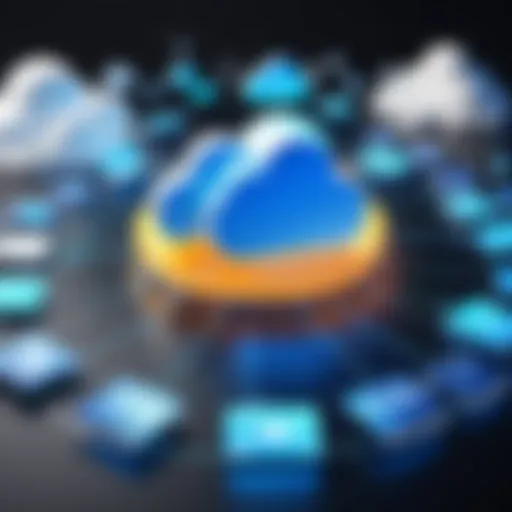 Conceptual representation of open source cloud infrastructure.